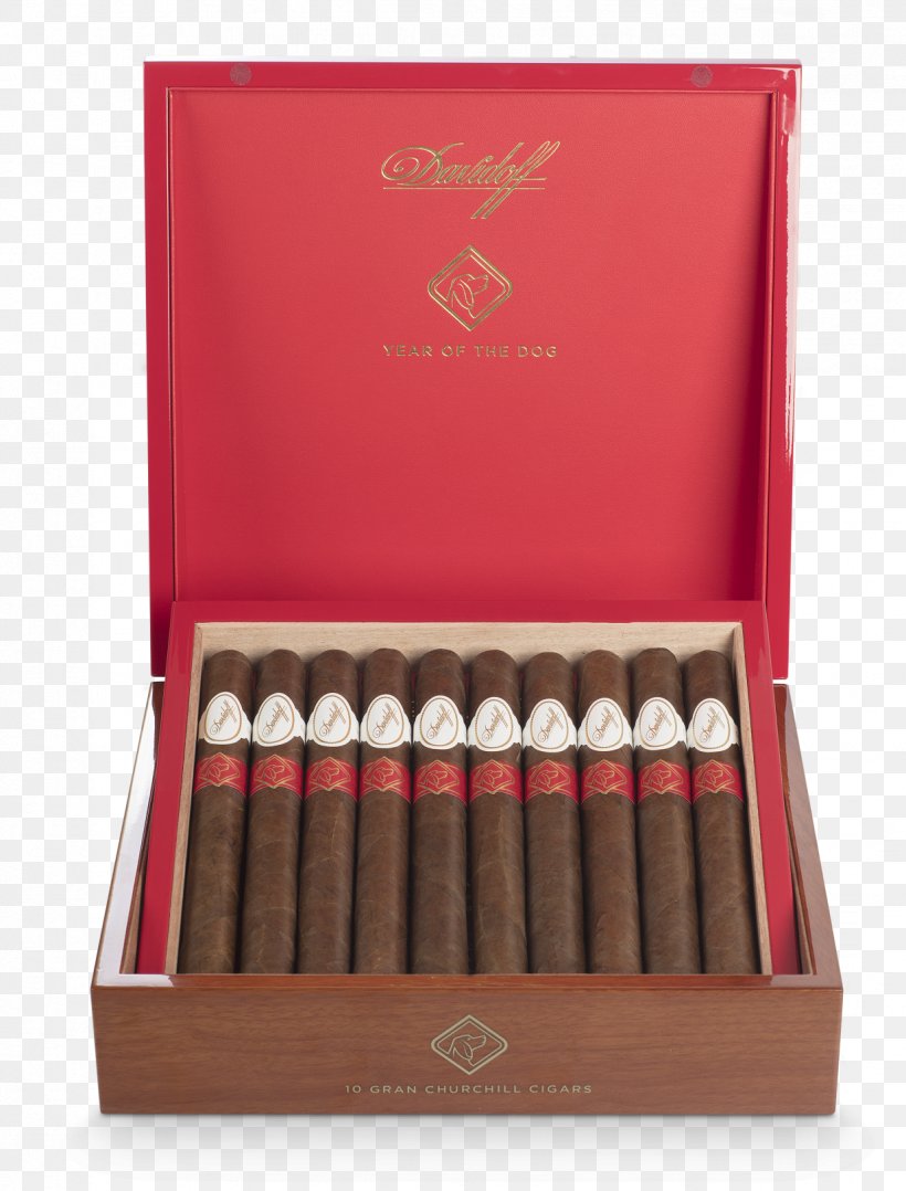 Cigar Dog Davidoff Tobacco Products, PNG, 1236x1625px, 2018, Cigar, Box, Chinese Astrology, Chinese New Year Download Free