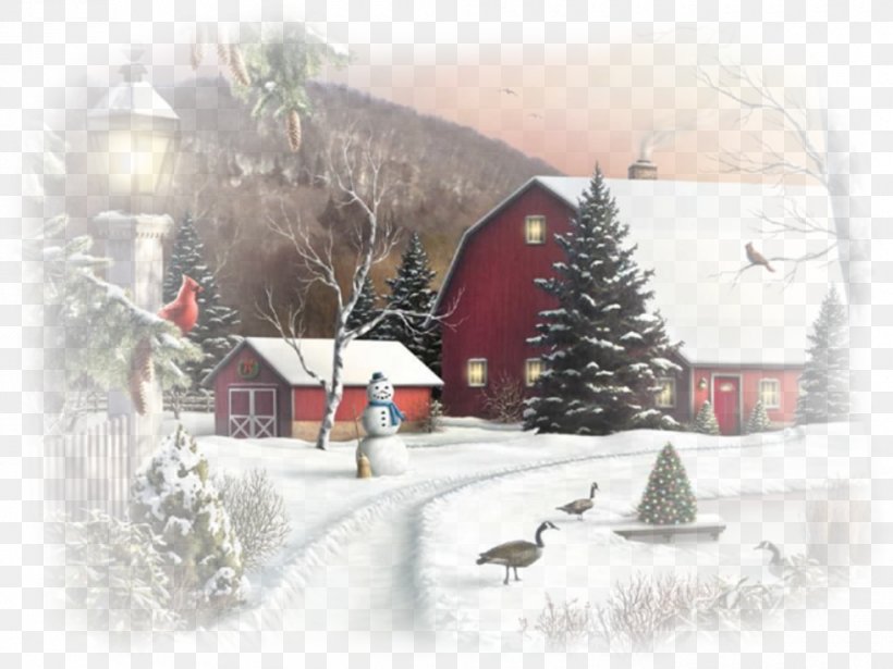 Jigsaw Puzzles Christmas Landscape Gift, PNG, 980x736px, Jigsaw Puzzles, Art, Blizzard, Christmas, Christmas Ornament Download Free