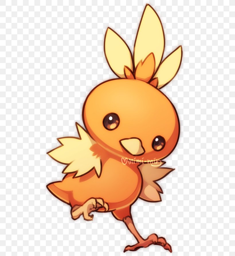 Torchic Pokémon Fan Art Illustration, PNG, 554x895px, Watercolor, Cartoon, Flower, Frame, Heart Download Free