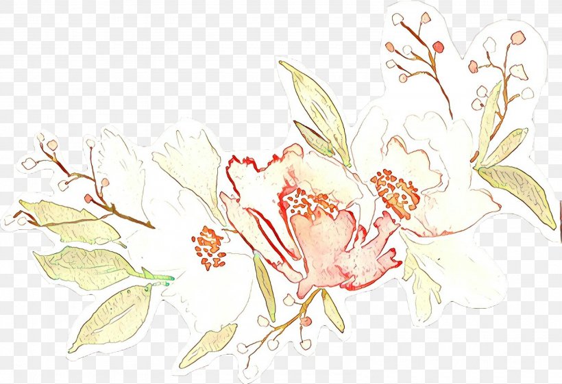 Flower Plant Watercolor Paint Flowering Plant Clip Art, PNG, 3174x2173px, Cartoon, Flower, Flowering Plant, Plant, Watercolor Paint Download Free