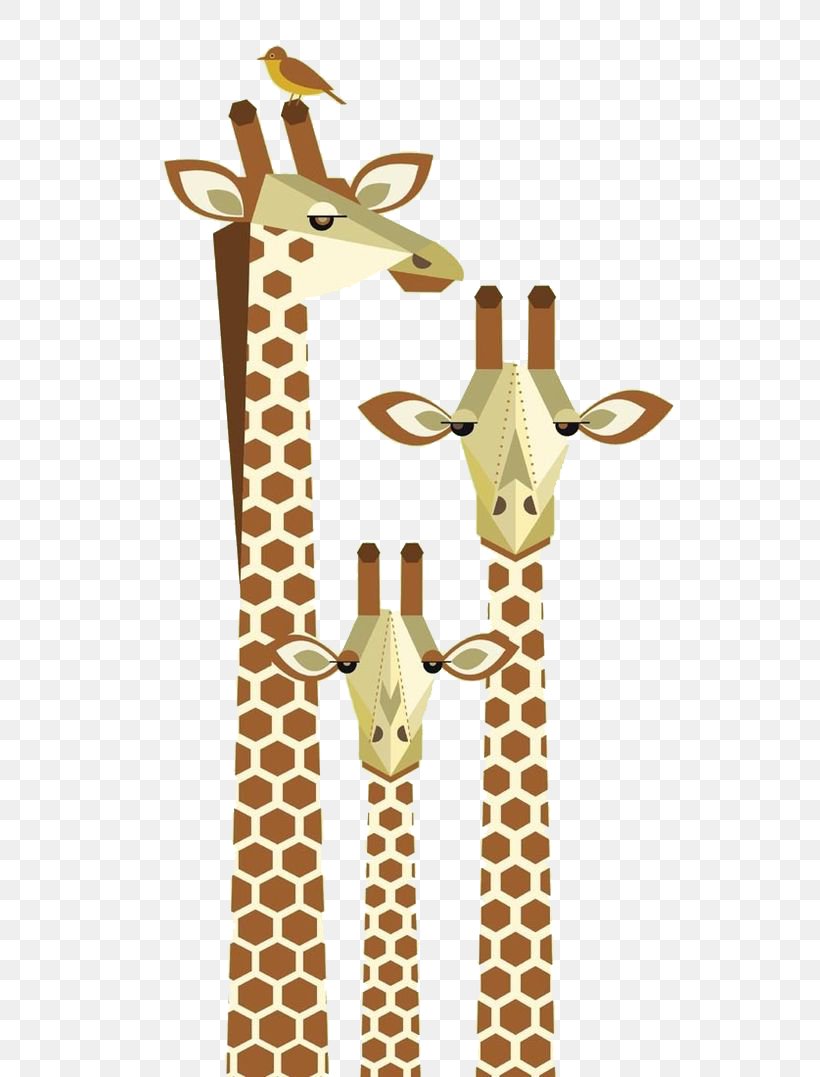 Giraffe Yellow-billed Oxpecker Red-billed Oxpecker Visual Arts Illustration, PNG, 564x1077px, Giraffe, Cartoon, Giraffidae, Mammal, Oxpecker Download Free