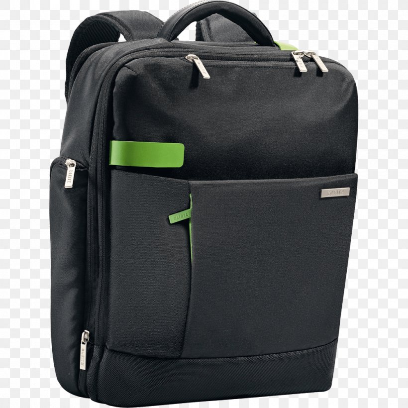 Laptop Backpack Bag Esselte Leitz GmbH & Co KG Travel, PNG, 1000x1000px, Laptop, Backpack, Bag, Baggage, Black Download Free