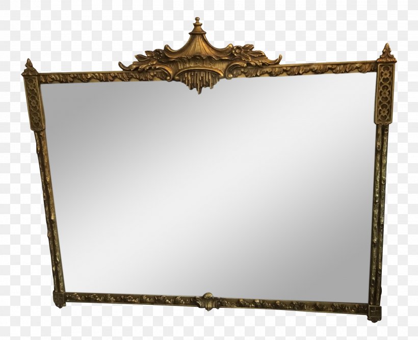 Mirror Gold Gilding Chinoiserie Picture Frames, PNG, 2600x2116px, Mirror, Carving, Chinoiserie, Craft, Decor Download Free