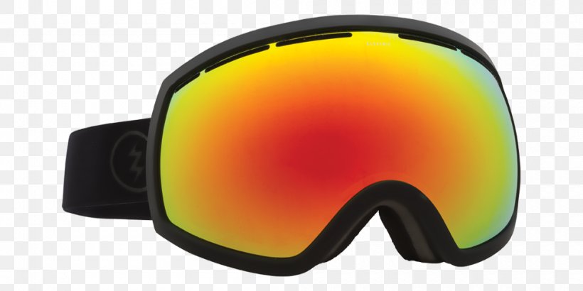 Snow Goggles Glasses Electric Visual Evolution, LLC Gafas De Esquí, PNG, 1000x500px, Goggles, Antifog, Aviator Sunglasses, Electric Visual Evolution Llc, Eye Download Free