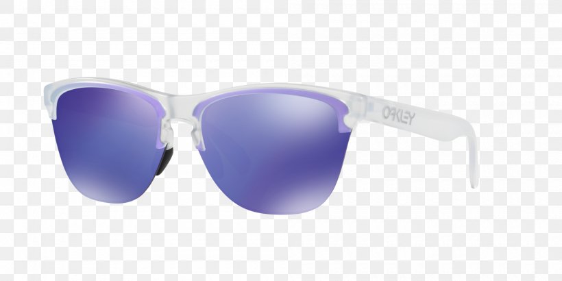 Sunglasses Oakley, Inc. Oakley Frogskins Goggles, PNG, 2000x1000px, Sunglasses, Azure, Blue, Eyewear, Glasses Download Free