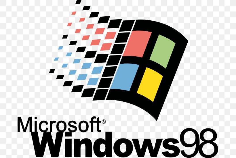 Windows 98 Microsoft Windows 95 Windows ME, PNG, 697x550px, Windows 98, Area, Brand, Logo, Microsoft Download Free
