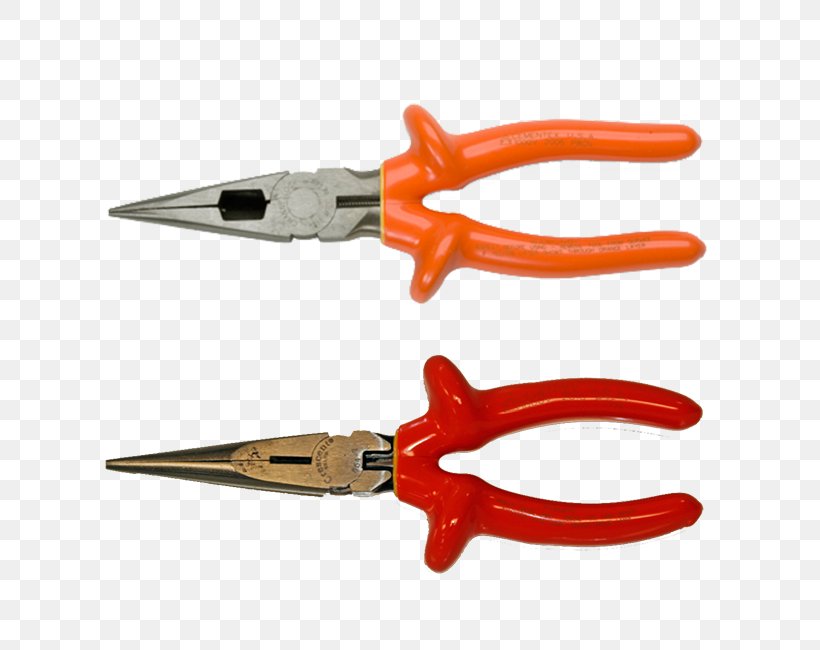 Diagonal Pliers Lineman's Pliers Wire Stripper Needle-nose Pliers, PNG, 650x650px, Diagonal Pliers, Adjustable Spanner, Crimp, Cutting, Cutting Tool Download Free