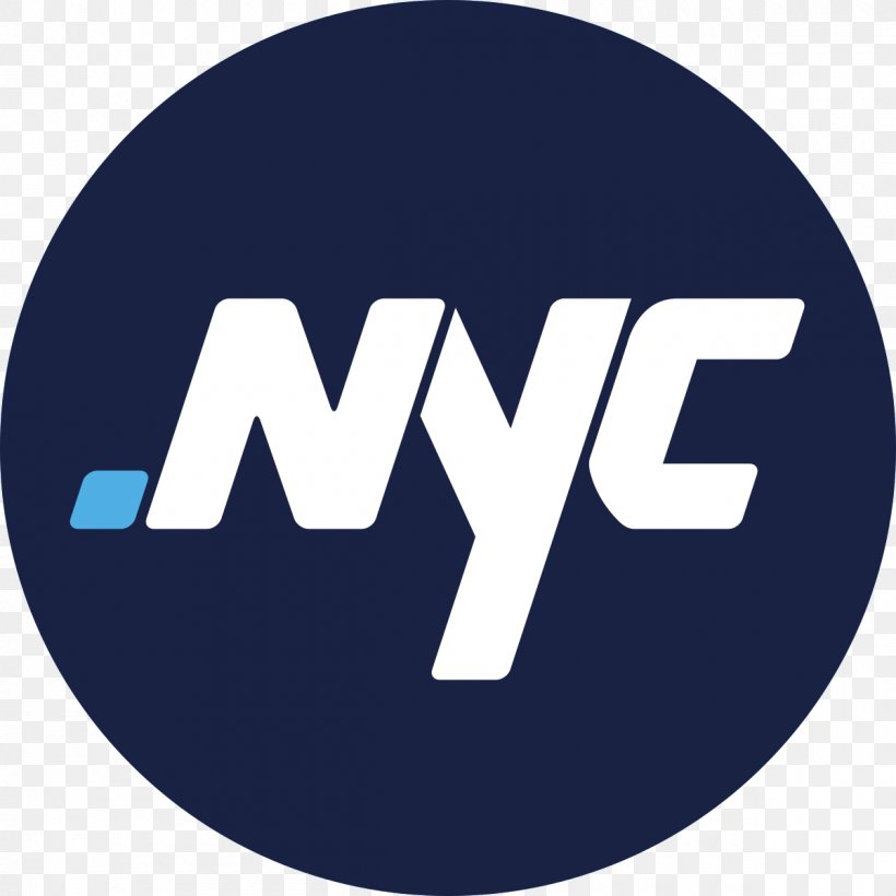 New York City Logo Domain Name, PNG, 1200x1200px, New York City, Blue, Brand, Business, Com Download Free