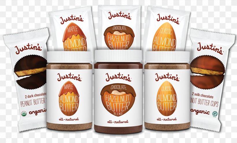 Peanut Butter Cup Justin's Nut Butters Hazelnut, PNG, 3300x2002px, Peanut Butter Cup, Almond, Almond Butter, Butter, Chocolate Download Free