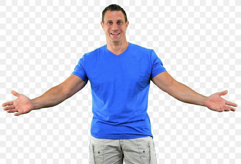 T-shirt Elbow Shoulder Physical Fitness H&M, PNG, 1736x1183px, Tshirt, Abdomen, Arm, Balance, Blue Download Free