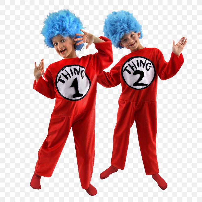 Thing One Thing Two The Cat In The Hat Costume Clothing, PNG, 1600x1600px, Thing One, Cat In The Hat, Child, Clothing, Clothing Accessories Download Free