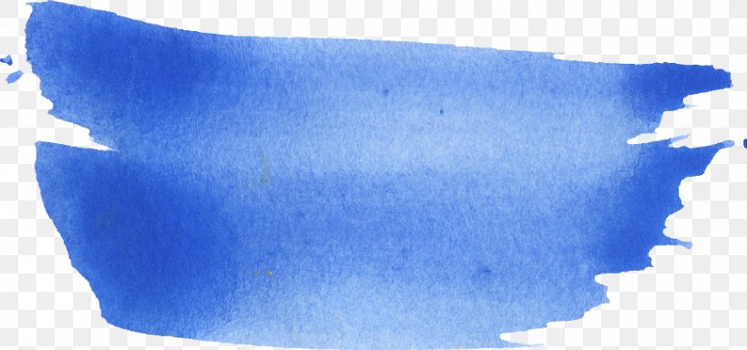 Watercolor Painting Brush, PNG, 866x406px, 52hertz Whale, Watercolor Painting, Azure, Blue, Brush Download Free