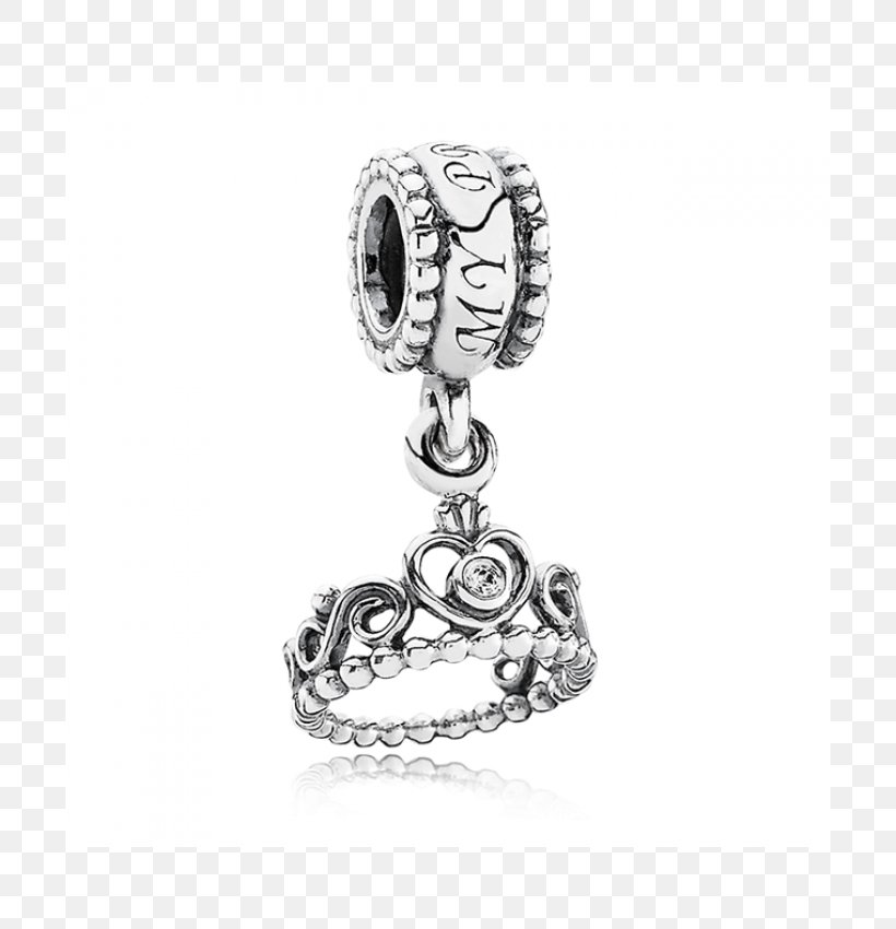 Pandora Charm Bracelet Tiara Cubic Zirconia Charms & Pendants, PNG, 700x850px, Pandora, Body Jewelry, Bracelet, Charm Bracelet, Charms Pendants Download Free