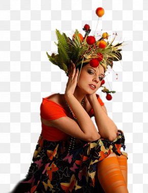 8 March 8th - Autumn Woman Black And White PNG