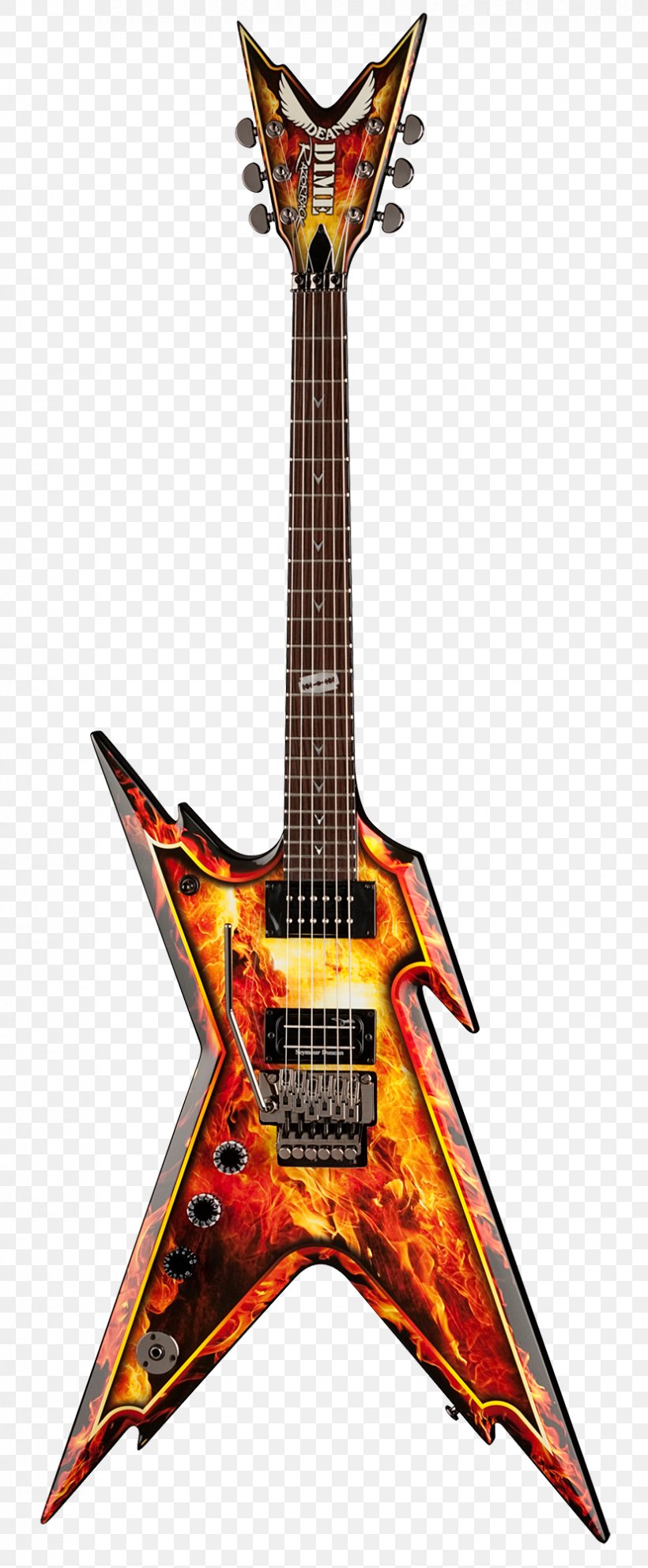 Dean Dimebag RAZR Series Razorback Electric Guitar Dean Razorback Dean Guitars, PNG, 827x2000px, Electric Guitar, Bass Guitar, Cowboys From Hell, Dean Dimebag Ml Electric Guitar, Dean Guitars Download Free