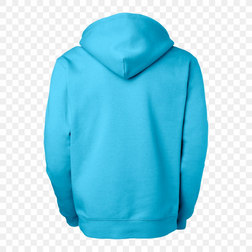Hoodie Bluza Sleeve, PNG, 1024x1024px, Hoodie, Aqua, Azure, Blue, Bluza Download Free