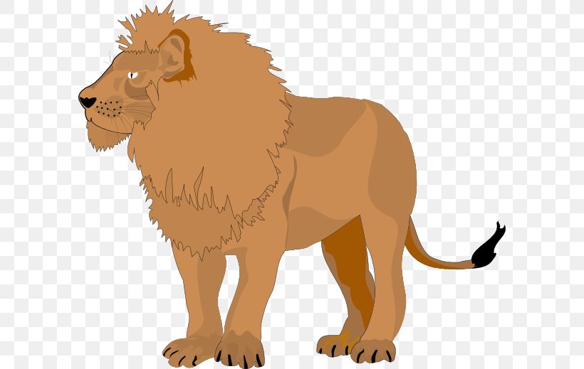 Lion Clip Art, PNG, 600x519px, Lion, Animation, Big Cats, Carnivoran, Cartoon Download Free