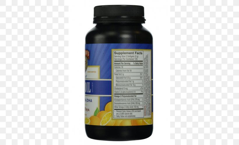 Dietary Supplement Fish Oil Omega-3 Fatty Acids Softgel, PNG, 500x500px, Dietary Supplement, Capsule, Cod Liver Oil, Docosahexaenoic Acid, Eicosapentaenoic Acid Download Free