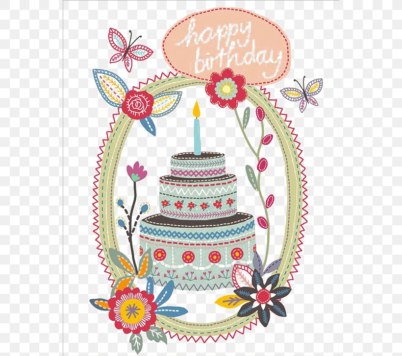 Birthday Cake Happy Birthday To You Greeting Card Illustration, PNG, 564x727px, Birthday Cake, Art, Birthday, Cake, Cake Decorating Download Free
