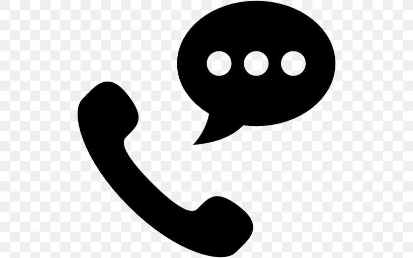 Telephone Call, PNG, 512x512px, Telephone Call, Black And White, Call Centre, Cold Calling, Iphone Download Free
