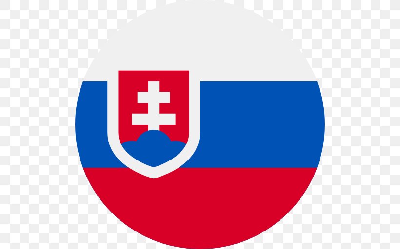 Flag Of Slovakia, PNG, 512x512px, Slovakia, Area, Brand, Flag, Flag Of Slovakia Download Free
