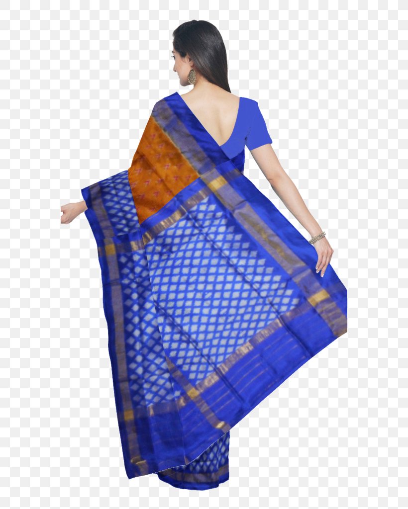 Uppada Zari Silk Sari Pochampally Saree, PNG, 576x1024px, Uppada, Black, Blouse, Blue, Cobalt Blue Download Free
