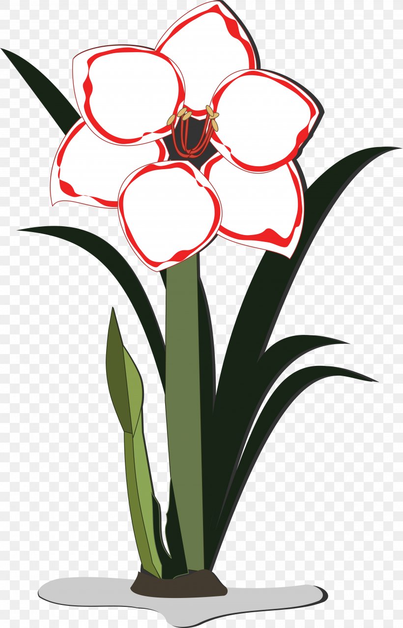 Flowerpot Floral Design Clip Art Jersey Lily, PNG, 4000x6233px, Flower, Amaryllis, Amaryllis Belladonna, Artwork, Black And White Download Free