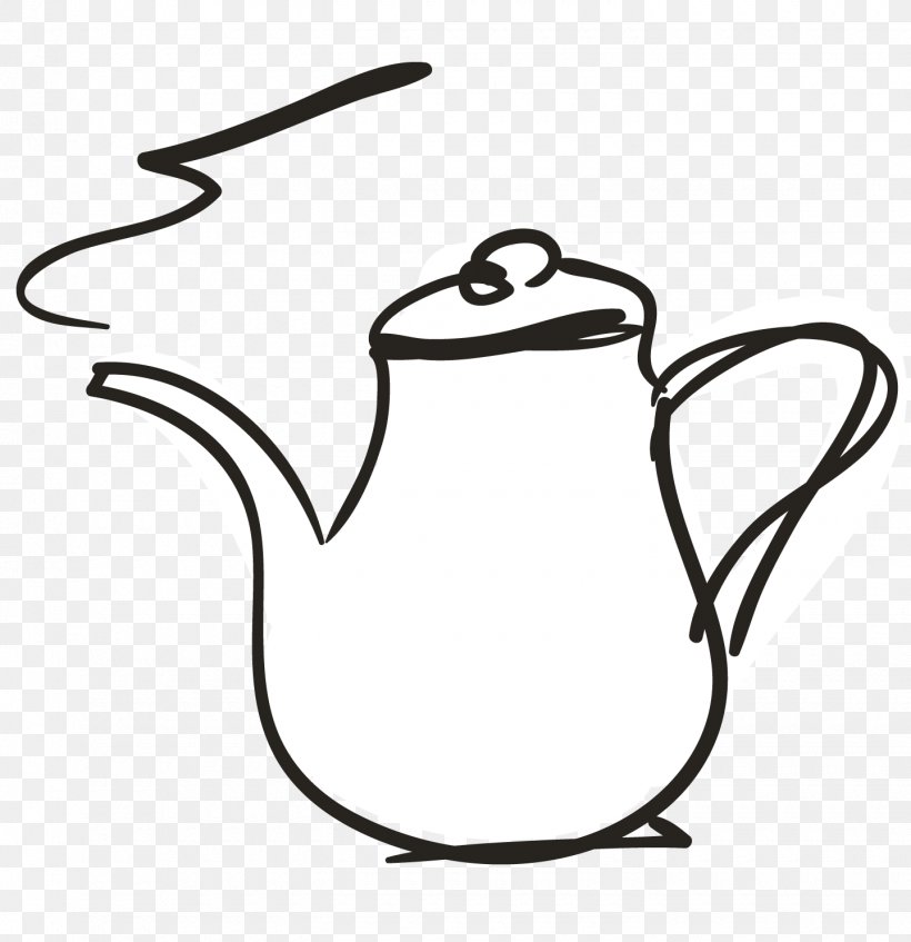 Tea Drawing Clip Art, PNG, 1440x1488px, Tea, Animation, Black And White, Boiling, Drawing Download Free