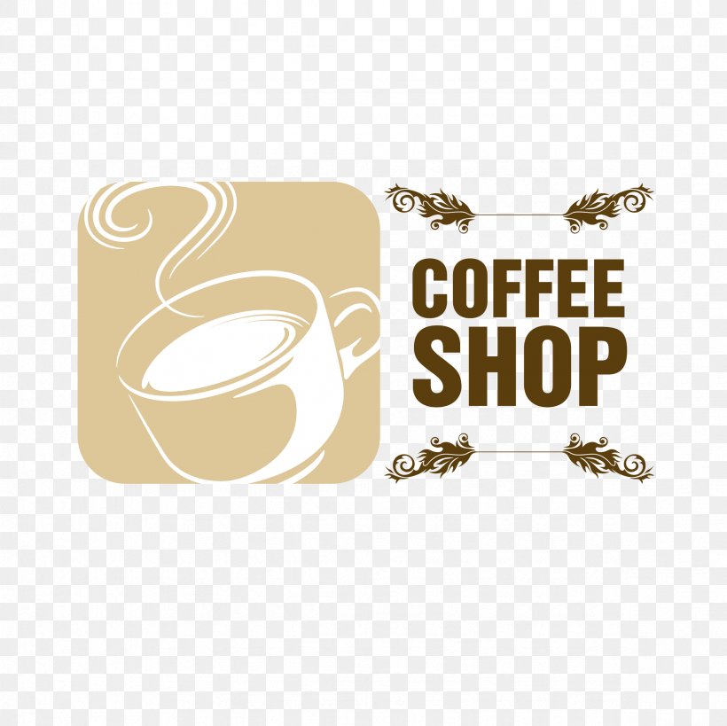 Coffee Euclidean Vector, PNG, 2362x2362px, Coffee, Brand, Designer, Logo, Text Download Free