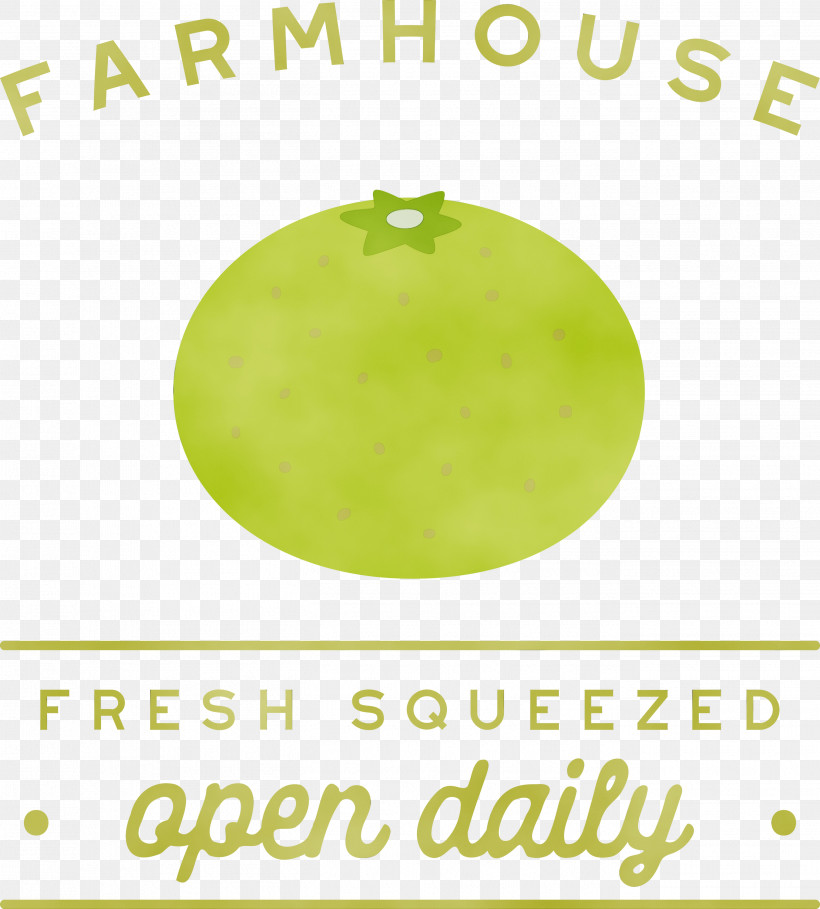 Green Line Font Meter Fruit, PNG, 2704x2999px, Farmhouse, Fresh Squeezed, Fruit, Geometry, Green Download Free