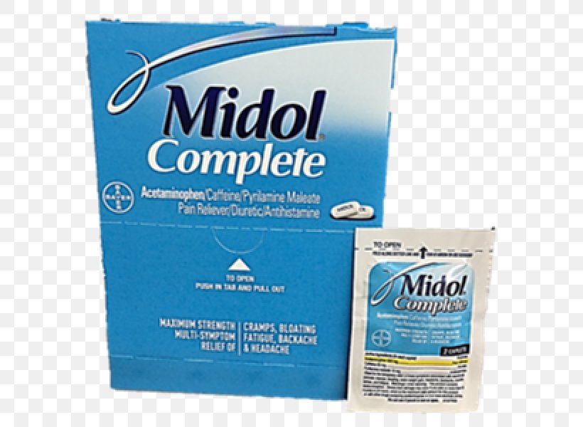Midol Menstruation Tablet Pharmaceutical Drug Menstrual Cramps, PNG, 600x600px, Menstruation, Acetaminophen, Ache, Aspirin, Brand Download Free
