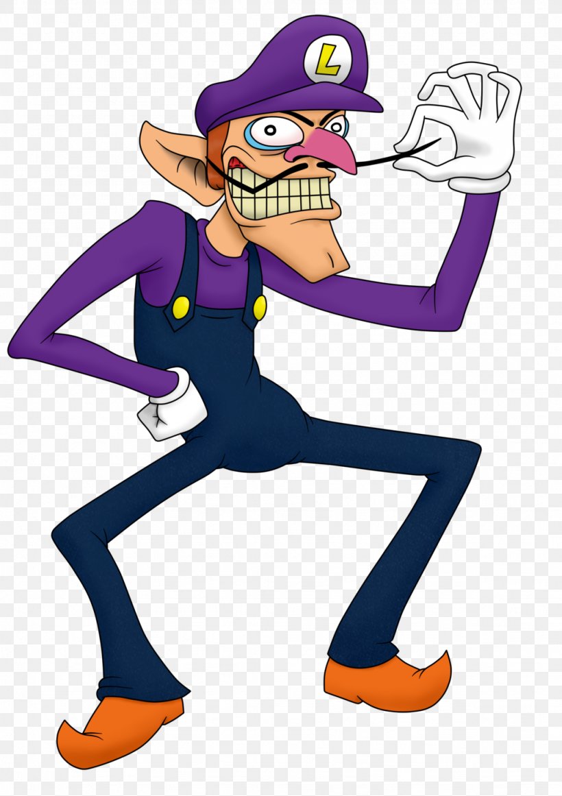 Waluigi Wario Character Clip Art, PNG, 1024x1451px, Waluigi, Art, Art Museum, Artwork, Beak Download Free