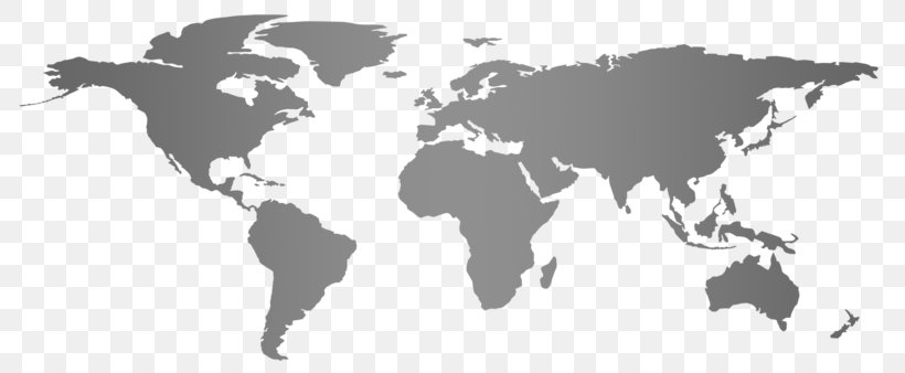 World Map Globe Royalty-free, PNG, 800x338px, World, Black, Black And White, Can Stock Photo, Cattle Like Mammal Download Free