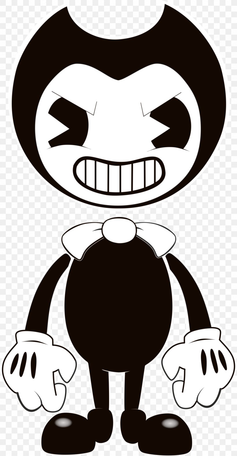Bendy And The Ink Machine Song Video Game TheMeatly Games Survival Horror, PNG, 1024x1971px, Bendy And The Ink Machine, Animation, Art, Artwork, Bendy And The Ink Machine Song Download Free