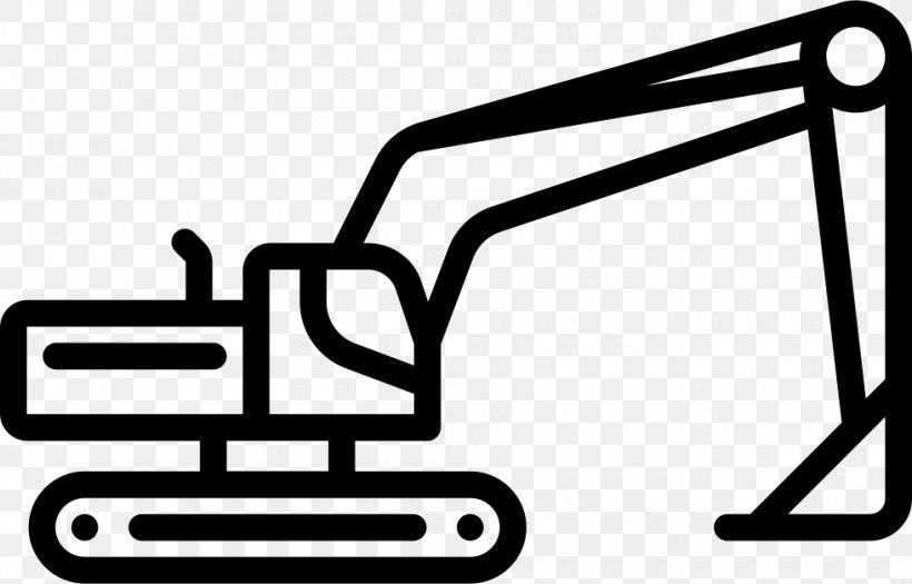 John Deere Excavator Heavy Machinery Clip Art Construction, PNG, 980x628px, John Deere, Area, Auto Part, Black And White, Brand Download Free