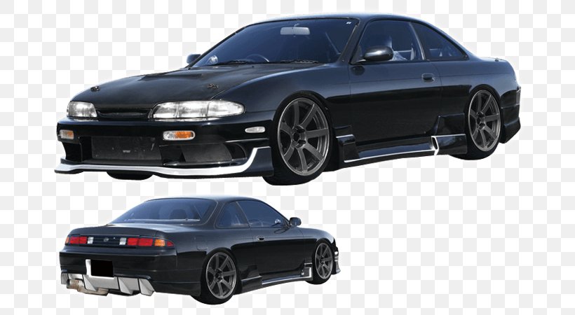 Nissan Silvia Car Nissan 180SX Bumper, PNG, 690x450px, Nissan Silvia, Alloy Wheel, Auto Part, Automotive Design, Automotive Exterior Download Free