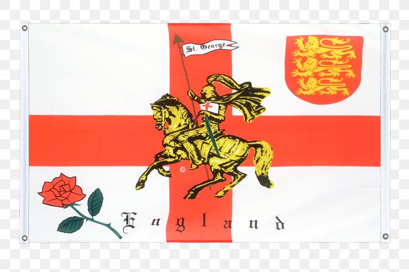 Saint George's Cross Flag Of England Saint George's Day In England, PNG, 1500x1000px, Flag Of England, Art, England, Fictional Character, Flag Download Free