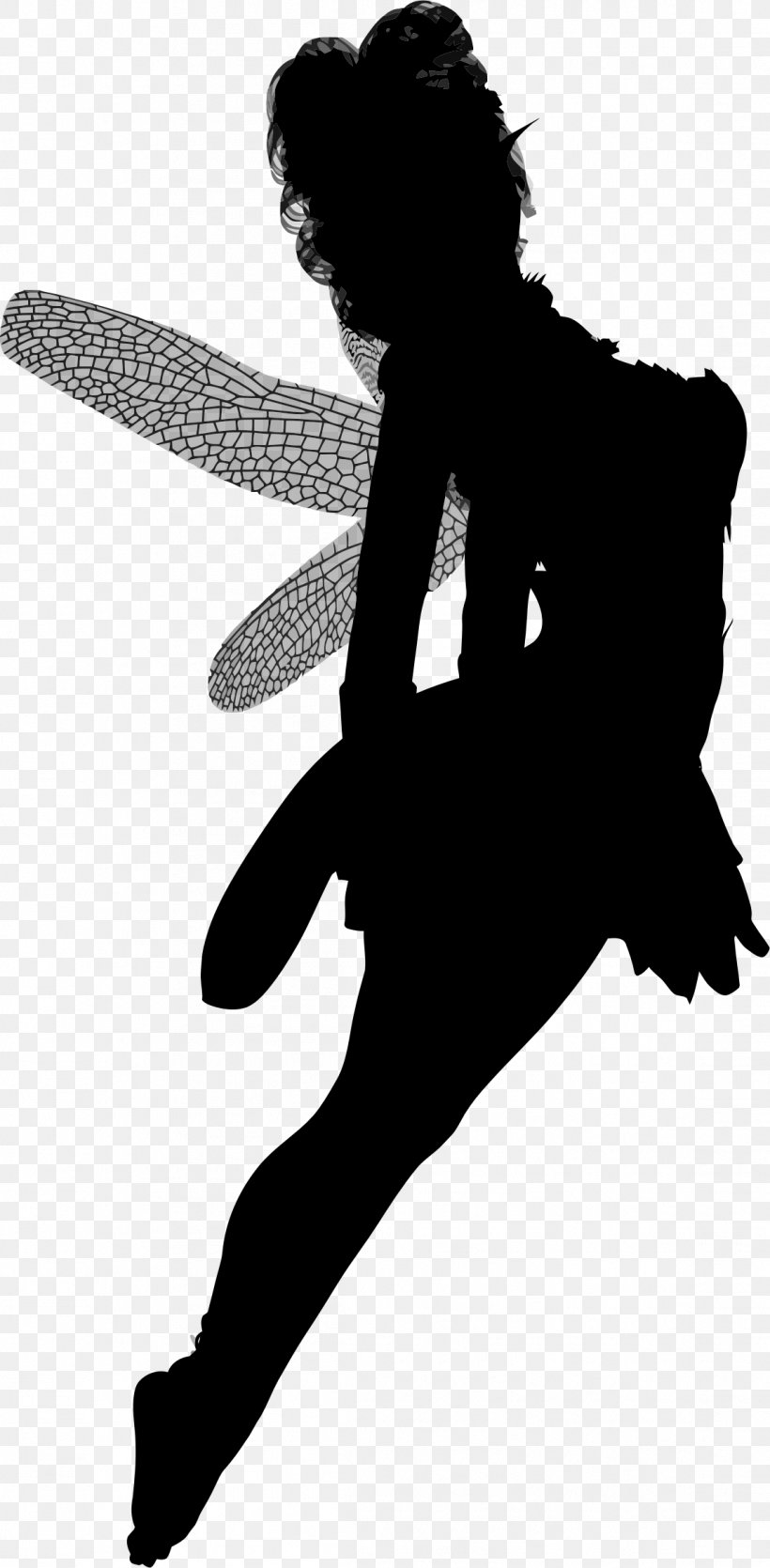 Silhouette Fairy Clip Art, PNG, 1147x2336px, Watercolor, Cartoon, Flower, Frame, Heart Download Free