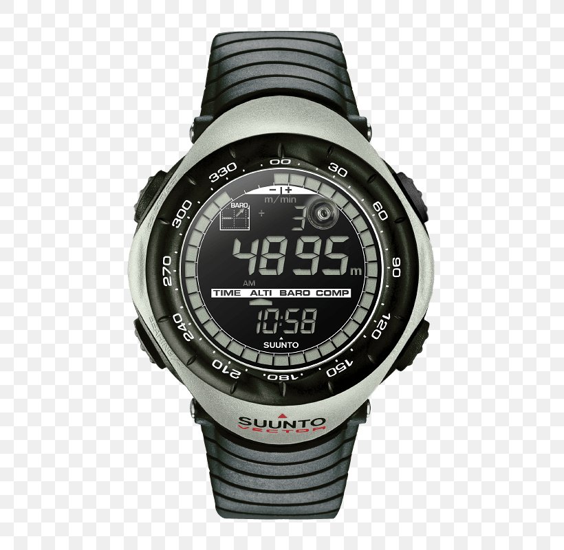 Suunto Oy Suunto Vector HR Watch Amazon.com Altimeter, PNG, 800x800px, Suunto Oy, Altimeter, Amazoncom, Brand, Chronograph Download Free