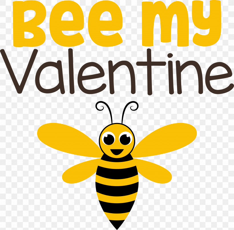 Honey Bee Insects Bees Pollinator Logo, PNG, 5153x5081px, Honey Bee, Bees, Cartoon, Insects, Logo Download Free