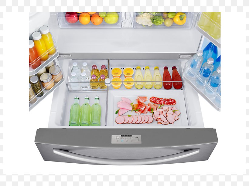 Refrigerator Samsung RF23M8090SG Samsung RF24H Samsung RF30KMEDBS, PNG, 802x615px, Refrigerator, Door, Energy Conservation, Energy Star, Freezers Download Free
