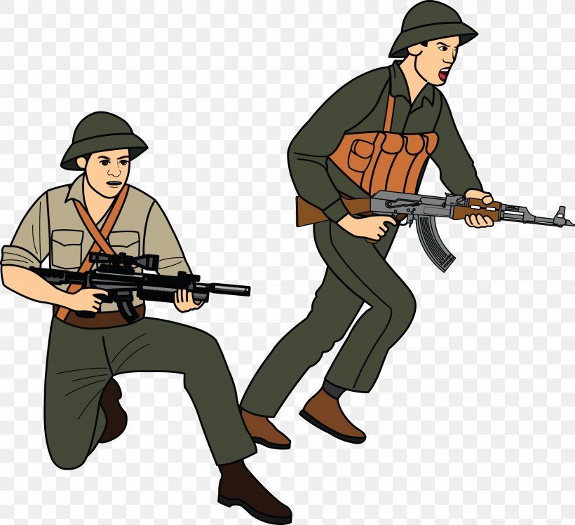 Soldiers At War Clip Art, PNG, 4000x3656px, Soldiers At War, Cartoon,  Drawing, Gun, Headgear Download Free