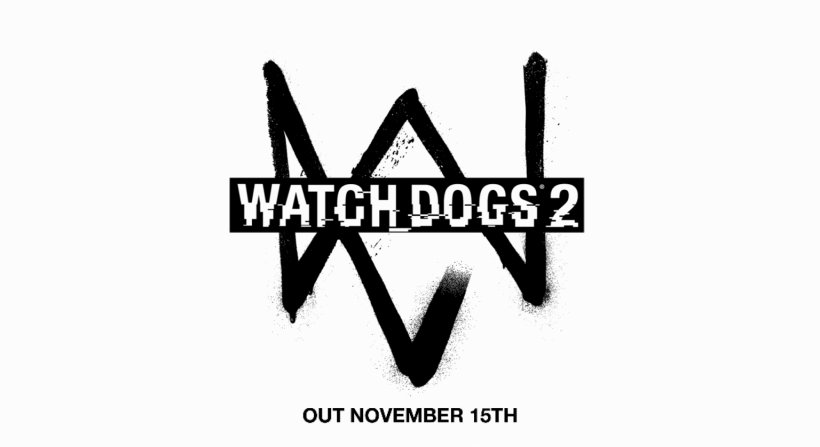 Watch Dogs 2 The Technomancer T-shirt PlayStation 4, PNG, 1536x838px, Watch Dogs 2, Bag, Black And White, Brand, Drawstring Download Free