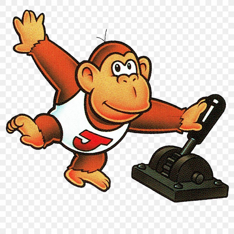 Donkey Kong Jr. Donkey Kong '94 Mario Golden Age Of Arcade Video Games, PNG, 906x906px, Donkey Kong Jr, Animal Figure, Arcade Game, Cartoon, Donkey Kong Download Free