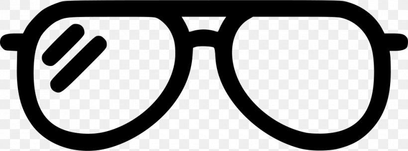 Glasses Clip Art Image, PNG, 980x364px, Glasses, Area, Black And White, Brand, Eyewear Download Free