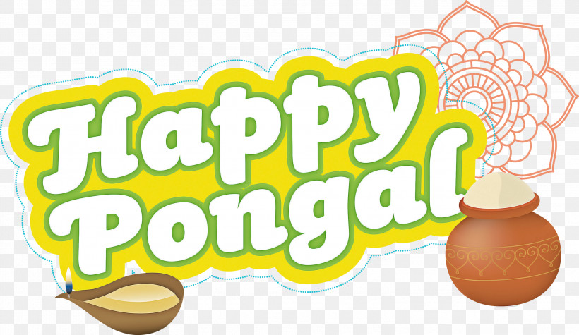 Pongal Festival Happy Pongal, PNG, 2999x1740px, Pongal Festival, Area, Fruit, Happy Pongal, Line Download Free