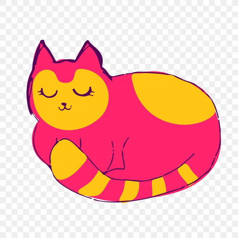 Cat Illustration, PNG, 5000x5000px, Cat, Art, Artworks, Carnivoran, Cartoon Download Free