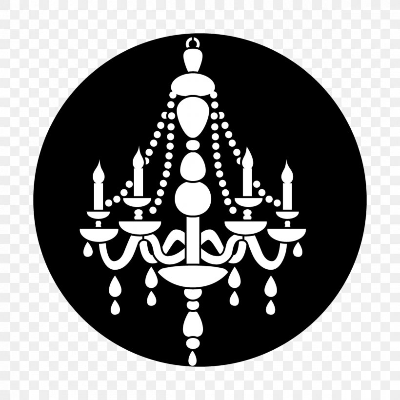 Light Fixture Chandelier Gobo Silhouette, PNG, 1200x1200px, Light, Art, Bedroom, Black And White, Chandelier Download Free