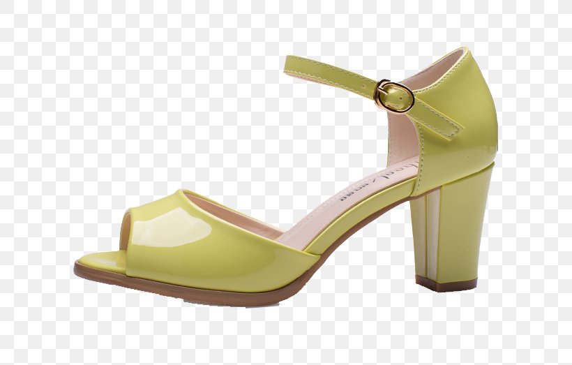 Sandal Yellow Shoe, PNG, 790x523px, Sandal, Beige, Footwear, Outdoor Shoe, Shoe Download Free