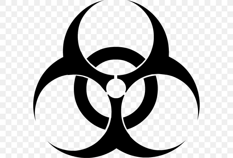 Biological Hazard Stock Photography Royalty-free Drawing, PNG, 586x556px, Biological Hazard, Artwork, Black And White, Drawing, Logo Download Free